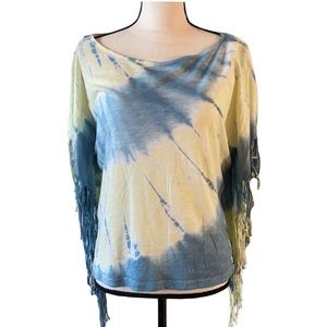 Free People Bohemian tie dye top